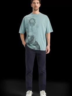 LOOSE FIT EMBASSY OF THE FREE MIND ARTWORK T-SHIRT-Scotch & Soda Fashion