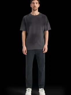 Loose fit irregular dyed artwork t-shirt-Scotch & Soda Discount