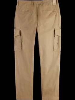 Loose tapered cotton-twill cargo pant-Scotch & Soda Fashion