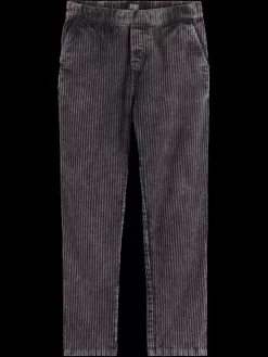 LOOSE TAPERED WASHED CORDUROY PANT-Scotch & Soda Fashion