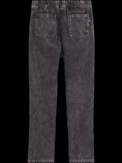 LOOSE TAPERED WASHED CORDUROY PANT-Scotch & Soda Fashion