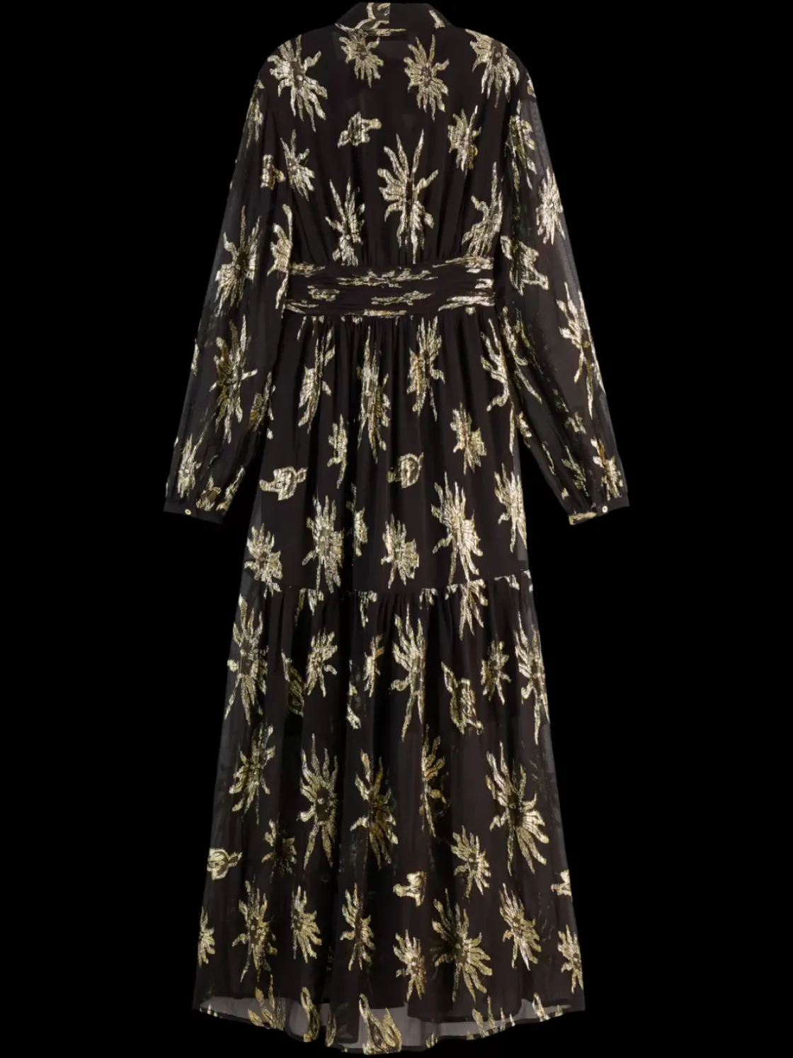 LUREX FIL COUPE MAXI DRESS-Scotch & Soda New