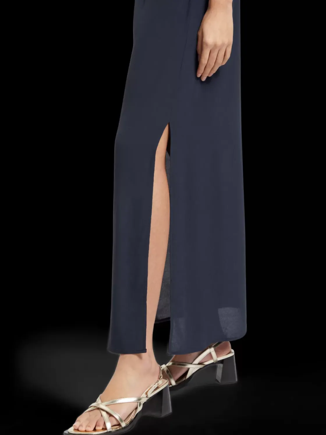 MAXI DRESS WITH BRAIDED DETAIL-Scotch & Soda Hot