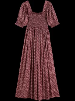 MAXI DRESS WITH SMOCK-Scotch & Soda Hot
