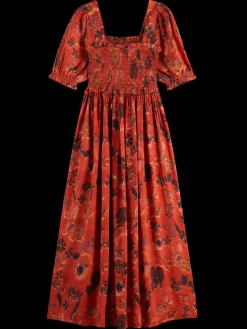 MAXI DRESS WITH SMOCK-Scotch & Soda Hot
