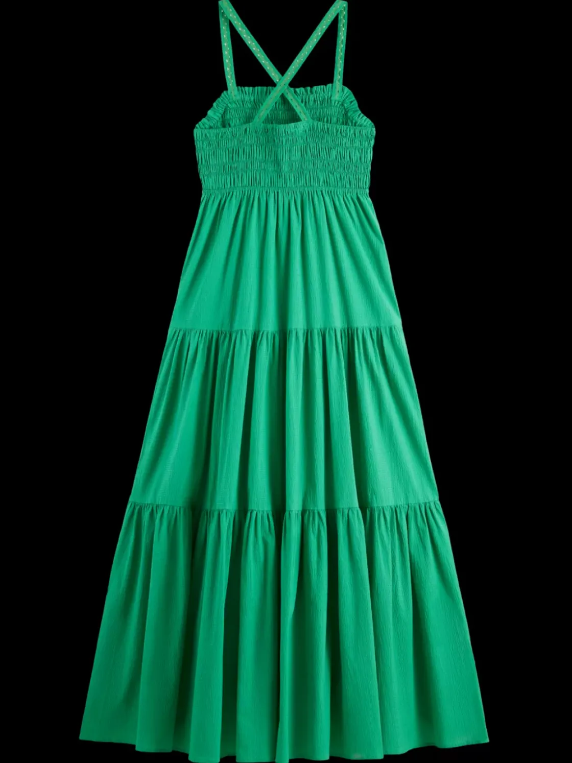 MAXI DRESS WITH SMOCK DETAIL-Scotch & Soda Discount