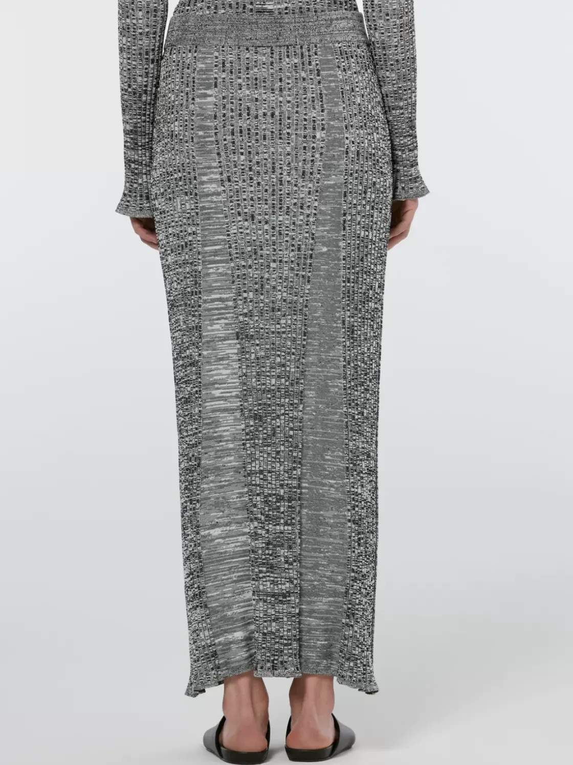 Maxi ribbed knitted skirt-Scotch & Soda Sale