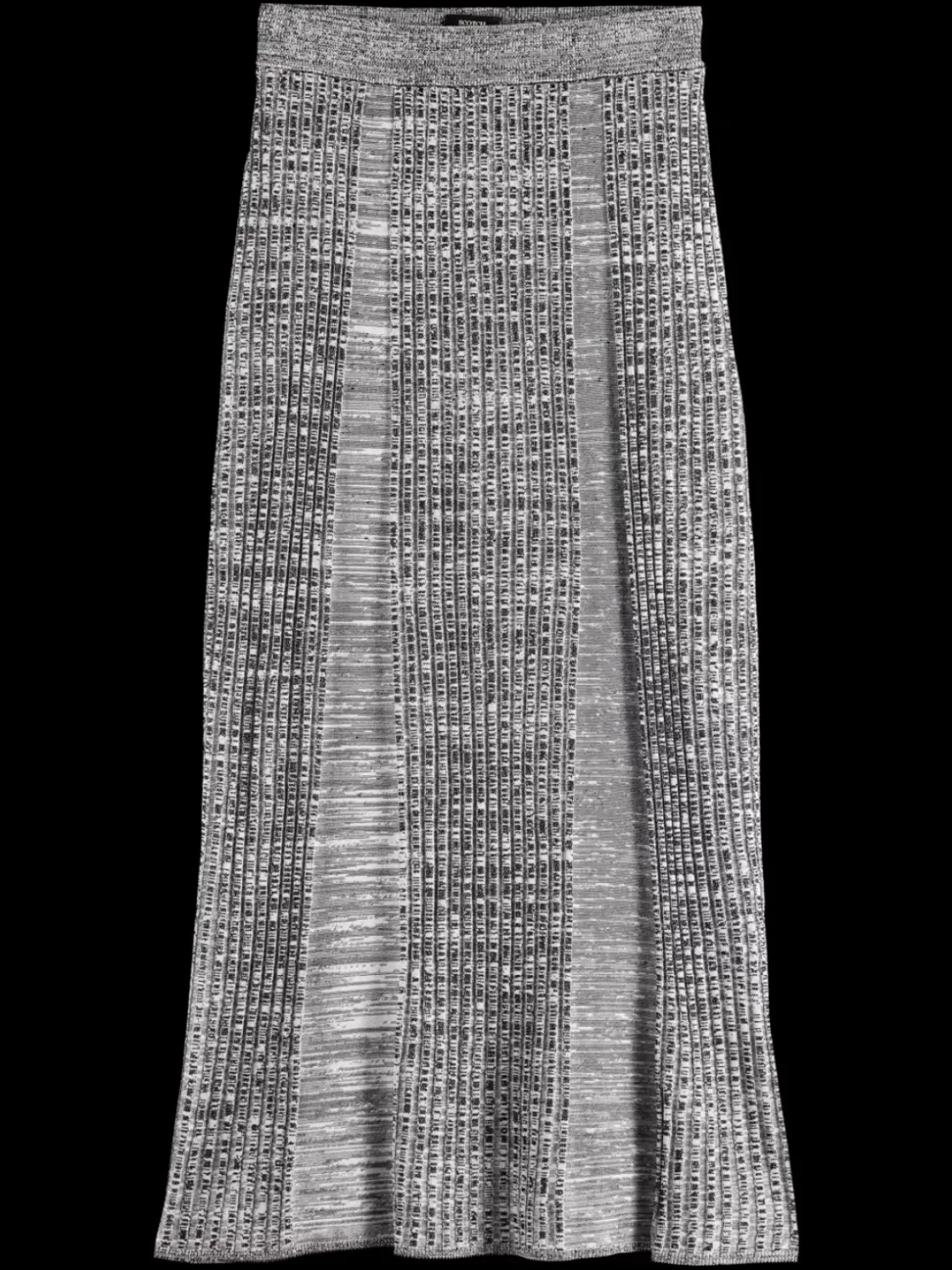 Maxi ribbed knitted skirt-Scotch & Soda Sale