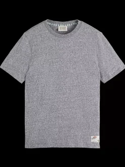 Melange label t-shirt-Scotch & Soda Hot
