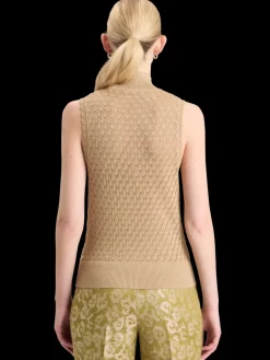 METALLIC POINTELLE KNITTED TANK-Scotch & Soda Discount