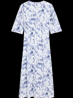 MIDI WRAP DRESS WITH KNOT DETAIL-Scotch & Soda Sale