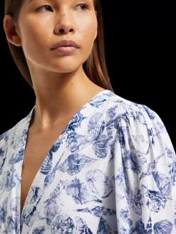 MIDI WRAP DRESS WITH KNOT DETAIL-Scotch & Soda Sale