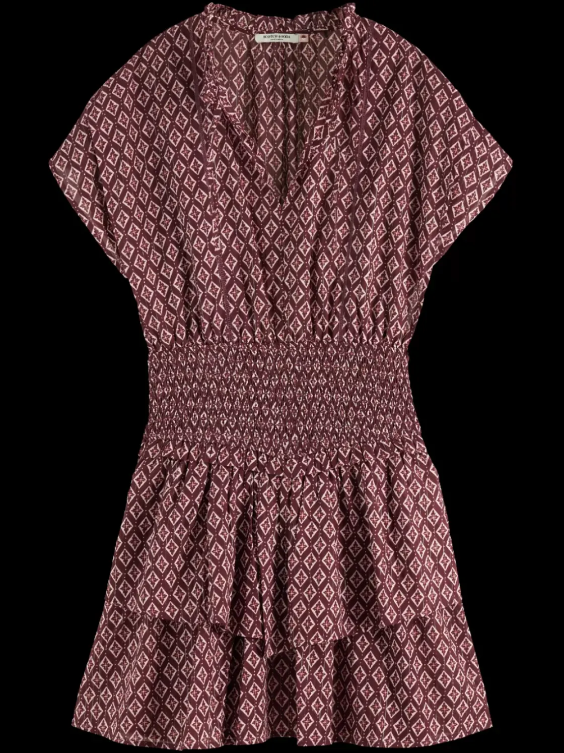 Mini dress with smock-Scotch & Soda Clearance