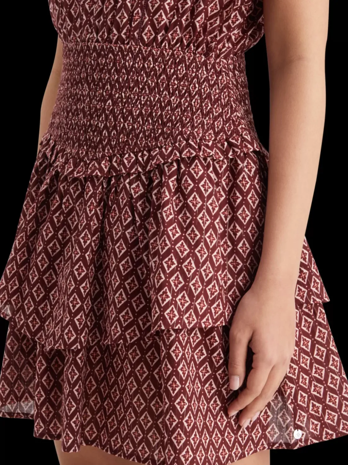 Mini dress with smock-Scotch & Soda Clearance