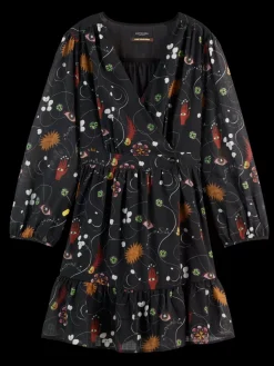 MINI WRAP DRESS-Scotch & Soda Online