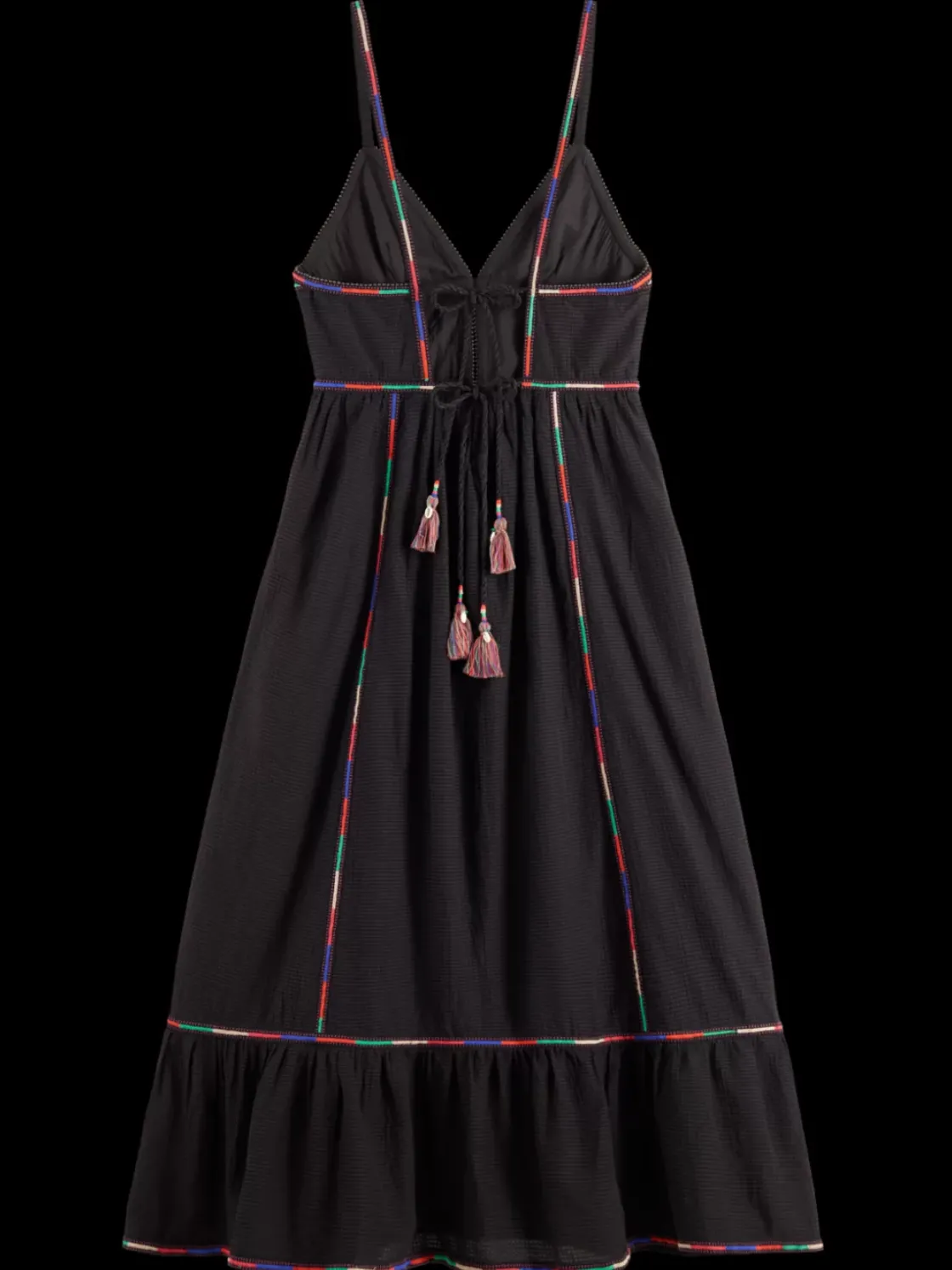 MULTICOLOR EMBROIDERY MAXI DRESS-Scotch & Soda Discount