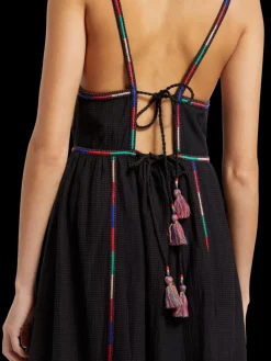 MULTICOLOR EMBROIDERY MAXI DRESS-Scotch & Soda Discount