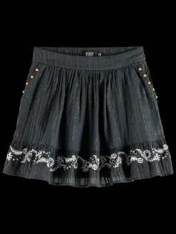 MYSTIC EMBROIDERY SKIRT-Scotch & Soda Online