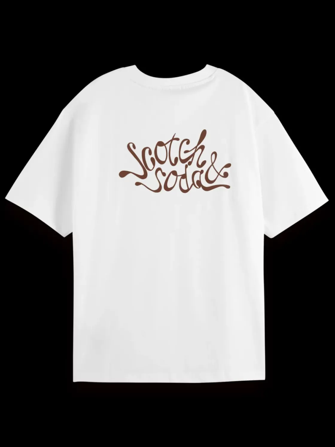 Oversized fit t-shirt with front and back artwork-Scotch & Soda Sale