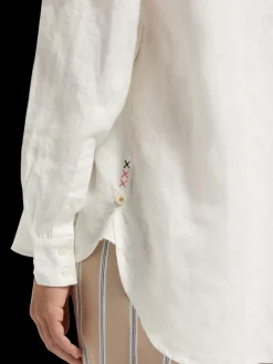 OVERSIZED LINEN FIT SHIRT-Scotch & Soda Best