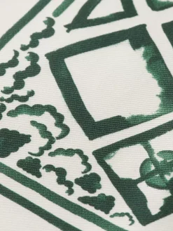 Oversized Placed Print Shirt-Scotch & Soda Best