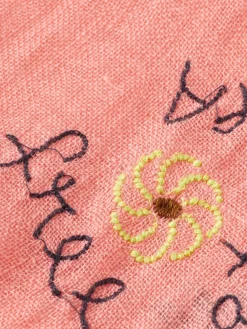 OVERSIZED SHIRT DRESS WITH MULTICOLOR EMBROIDERY-Scotch & Soda Online