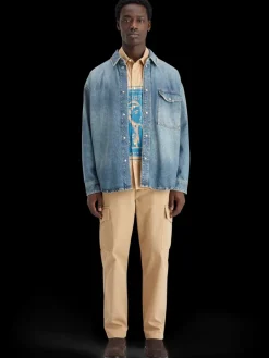 Oversized washed denim shirt - frisco nights-Scotch & Soda Discount