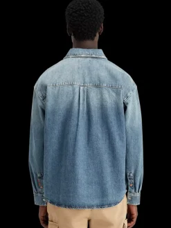 Oversized washed denim shirt - frisco nights-Scotch & Soda Discount