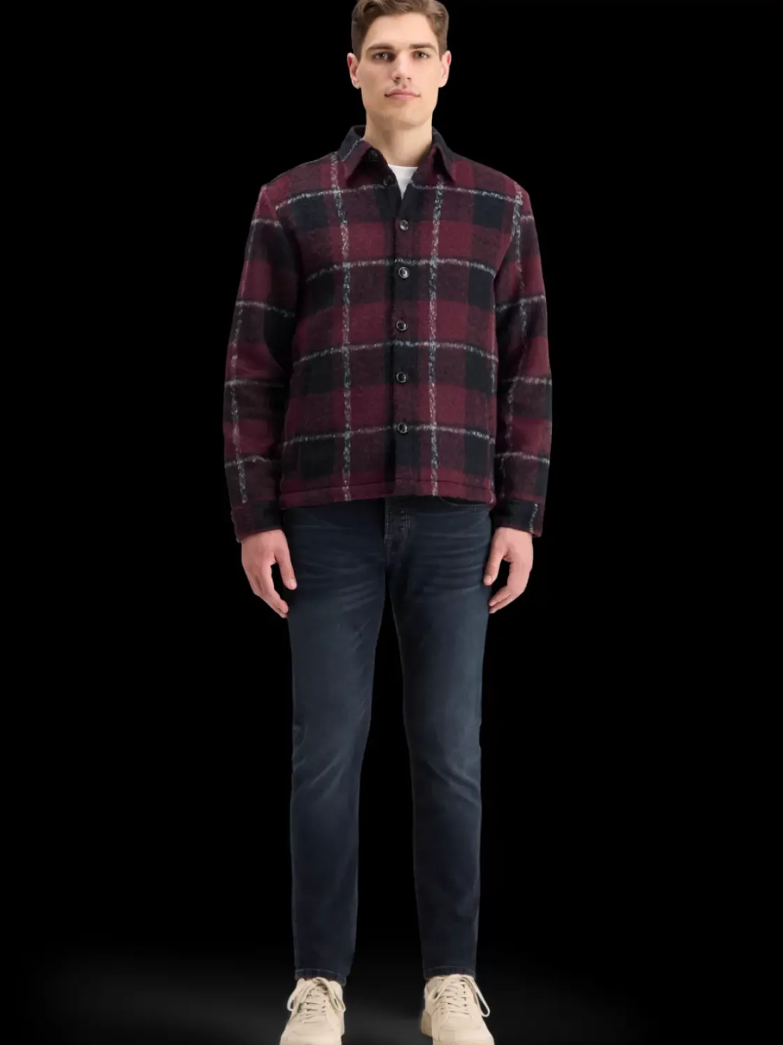 PADDED FLANNEL OVERSHIRT-Scotch & Soda Discount