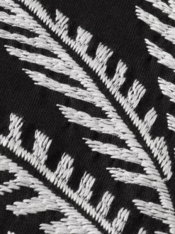 Palm tree embroidery t-shirt-Scotch & Soda Hot