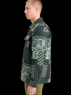 PATCHWORK JACQUARD OVERSHIRT-Scotch & Soda Best