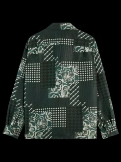 PATCHWORK JACQUARD OVERSHIRT-Scotch & Soda Best