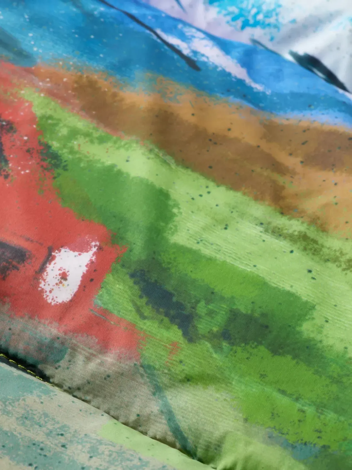 PLACED PRINT PADDED JACKET-Scotch & Soda Clearance