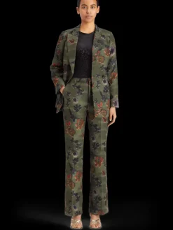 Poetry tapestry double breasted blazer-Scotch & Soda Online