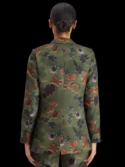 Poetry tapestry double breasted blazer-Scotch & Soda Online