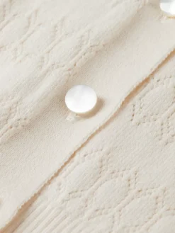 Pointelle crew neck cardigan-Scotch & Soda Hot