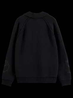 POLO LONG SLEEVES  DROPPED SHOULDER SWEATER-Scotch & Soda Fashion