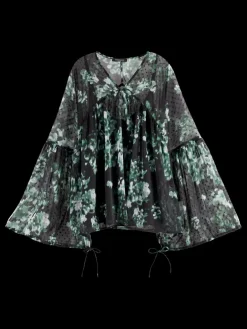 Printed Fil Coupe Top-Scotch & Soda Hot