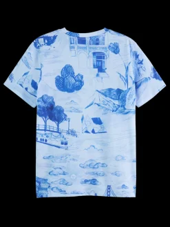PRINTED REGULAR FIT T-SHIRT-Scotch & Soda Best