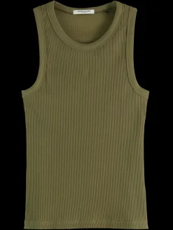 RACER RIB TANK-Scotch & Soda Best