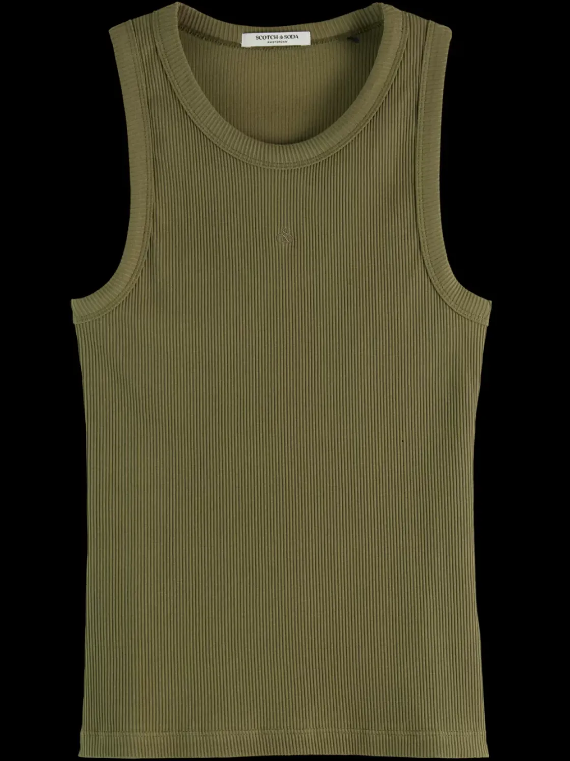 RACER RIB TANK-Scotch & Soda Best