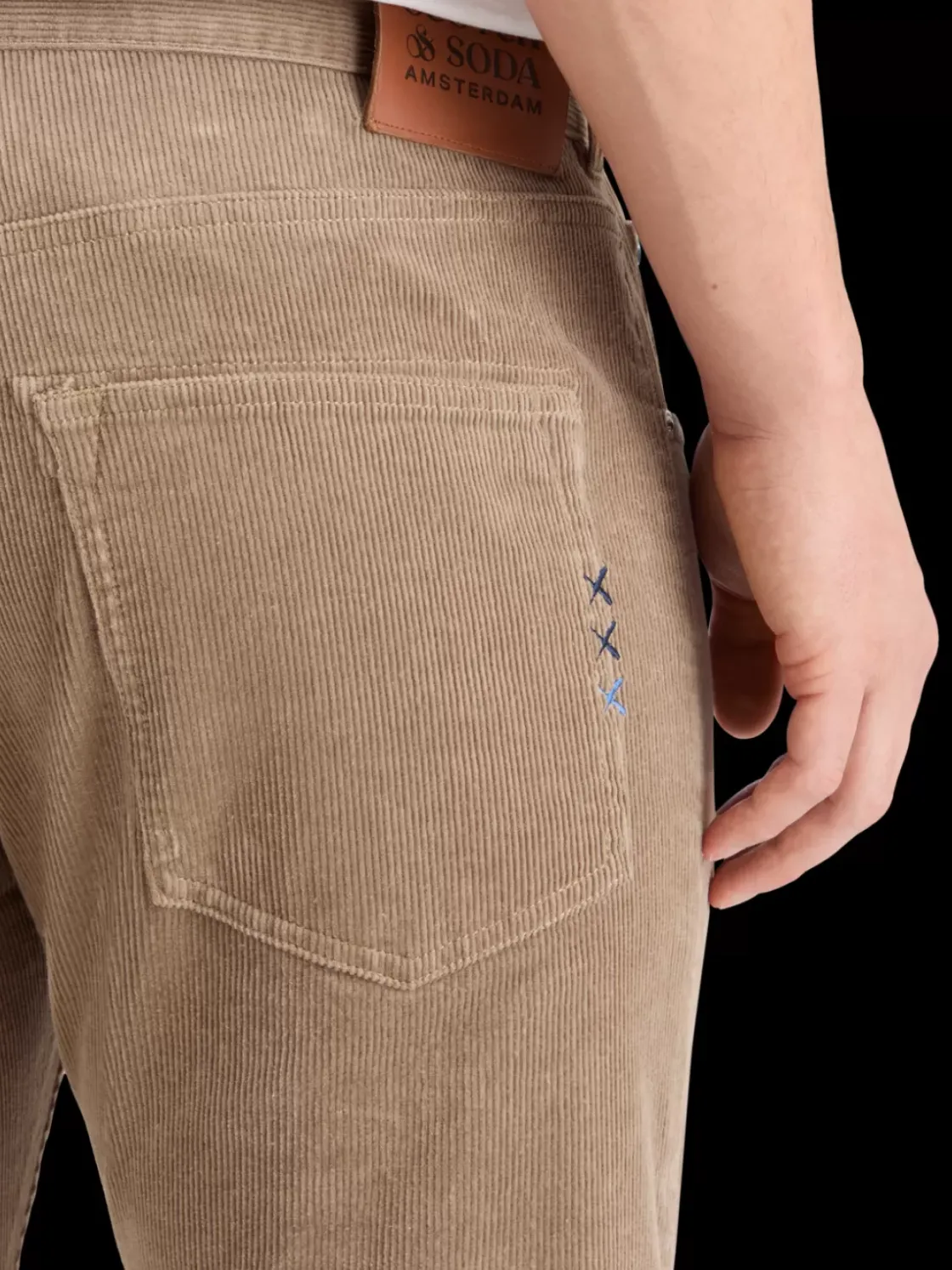 RALSTON 5 POCKET CORDUROY CHINO-Scotch & Soda Discount