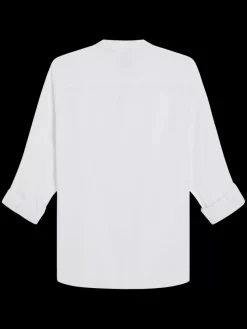 Regular fit cotton linen shirt-Scotch & Soda Sale