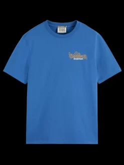 REGULAR FIT FRONT BACK ARTWORK T-SHIRT-Scotch & Soda Clearance