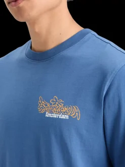 REGULAR FIT FRONT BACK ARTWORK T-SHIRT-Scotch & Soda Clearance