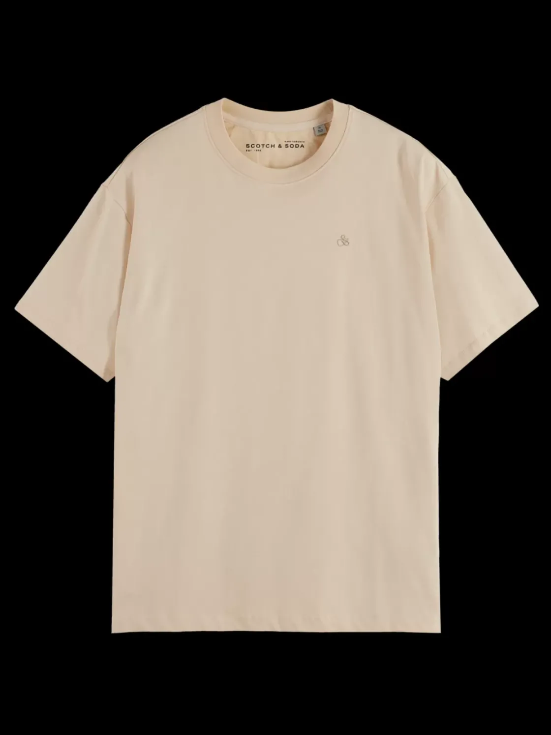 REGULAR FIT LOGO T-SHIRT-Scotch & Soda Fashion