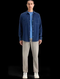 REGULAR FIT PREMIUM TWILL WASHED SHIRT-Scotch & Soda Fashion