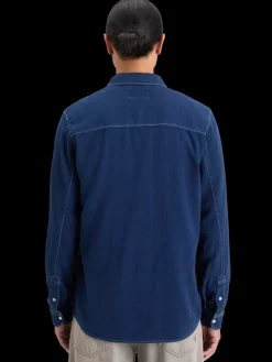 REGULAR FIT PREMIUM TWILL WASHED SHIRT-Scotch & Soda Fashion