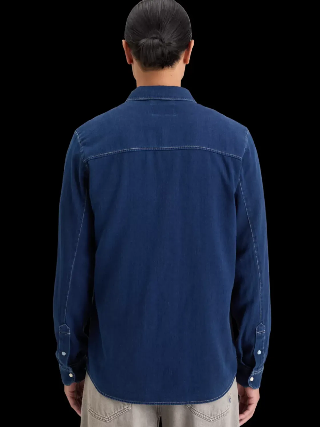 REGULAR FIT PREMIUM TWILL WASHED SHIRT-Scotch & Soda Fashion