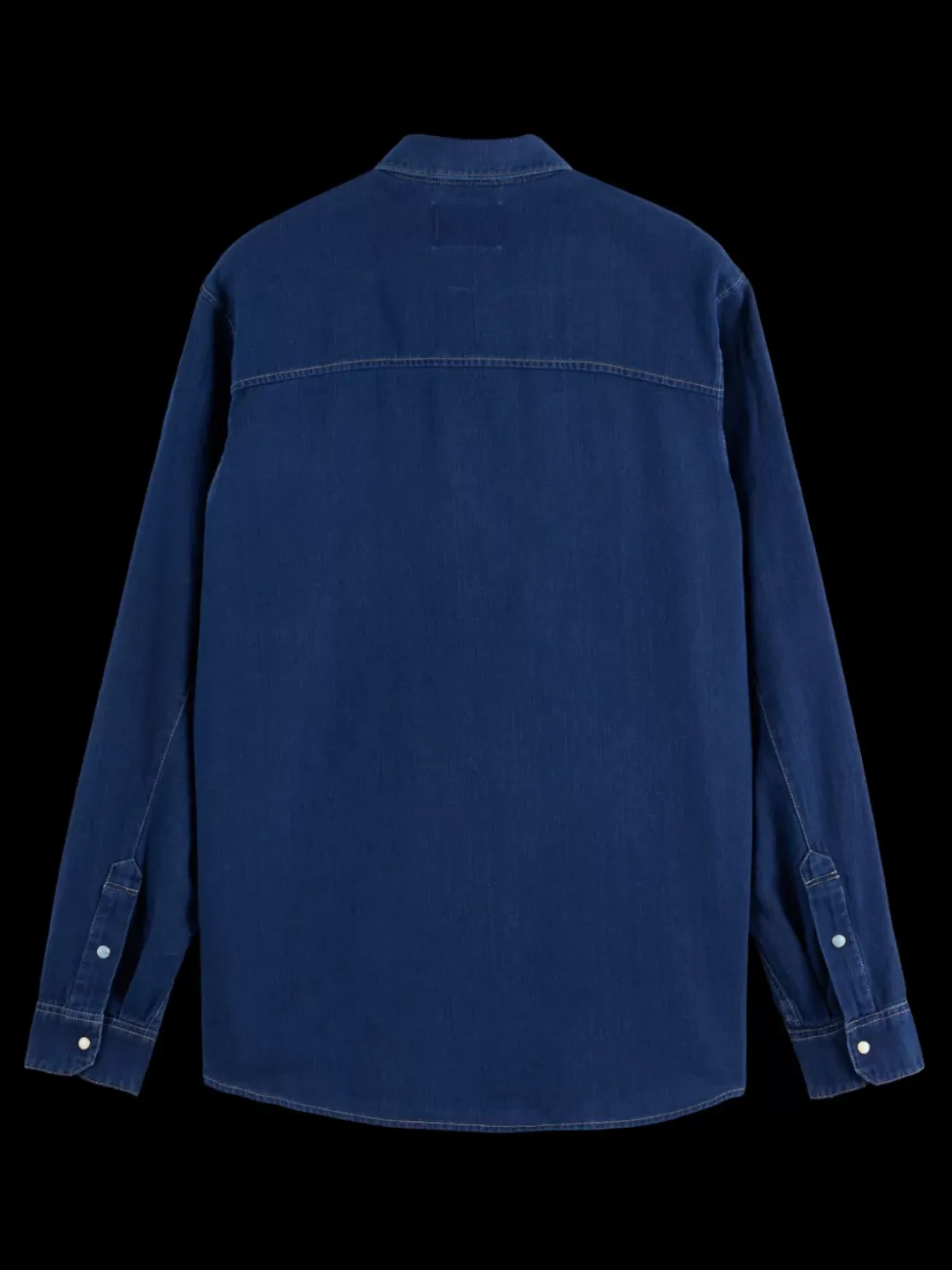 REGULAR FIT PREMIUM TWILL WASHED SHIRT-Scotch & Soda Fashion